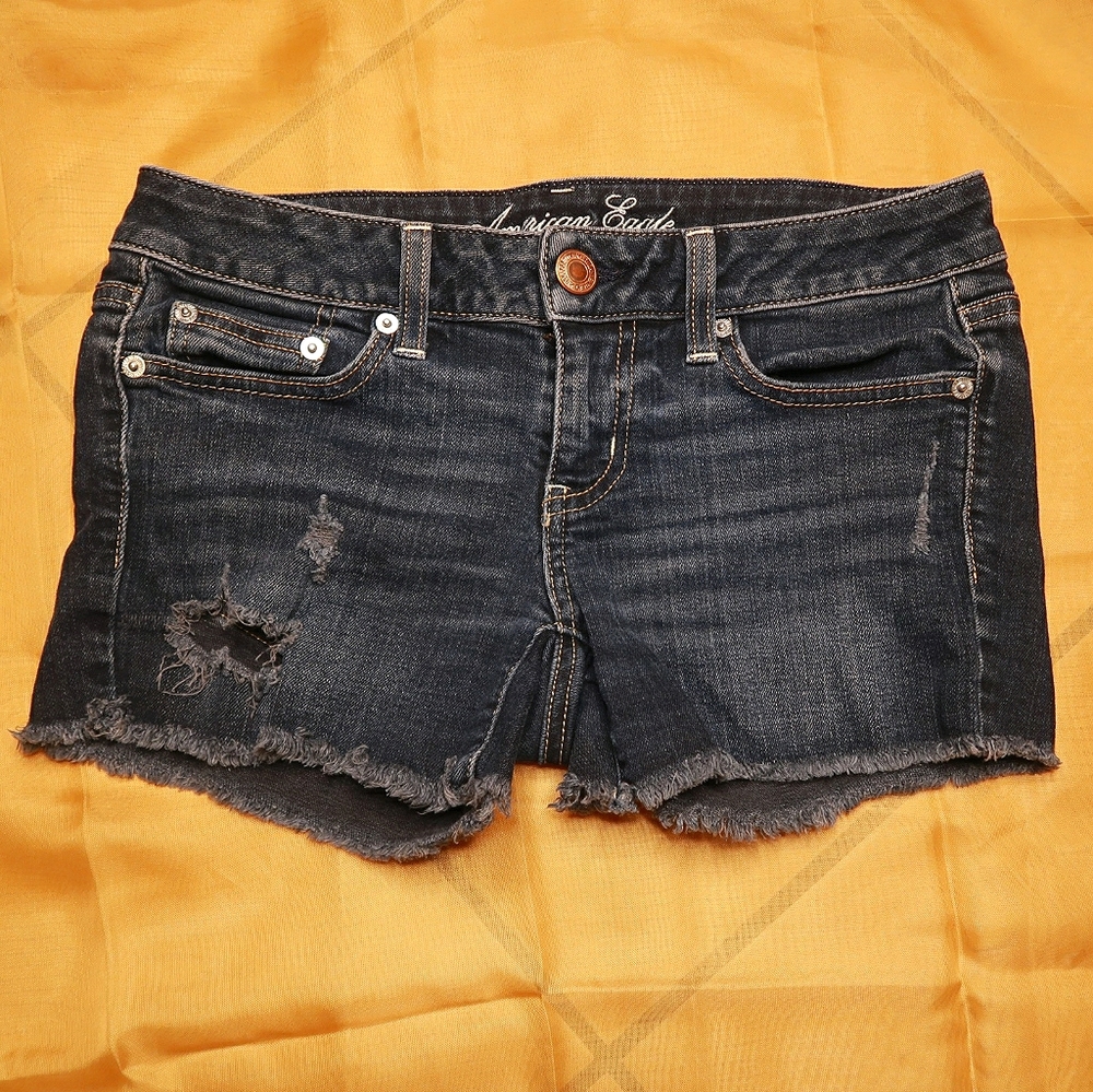 American Eagle Stretch Jean Shorts